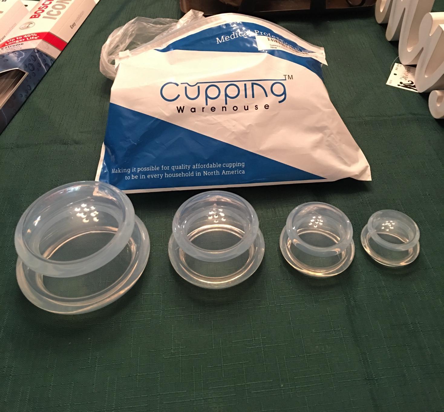 Cupping Warehouse Firm Silicone Cupping Set - Supreme 6 DP, Advanced 6065 | Firm 6065 cups for deep tissue, trigger point, and lymphatic drainage customer photo 2