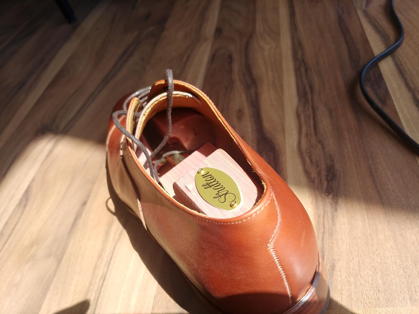 STRATTON MEN'S ADJUSTABLE SPLIT TOE CEDAR SHOE TREE | 2-PACK | GROWN IN USA | GREAT GIFT FOR MEN customer photo 1