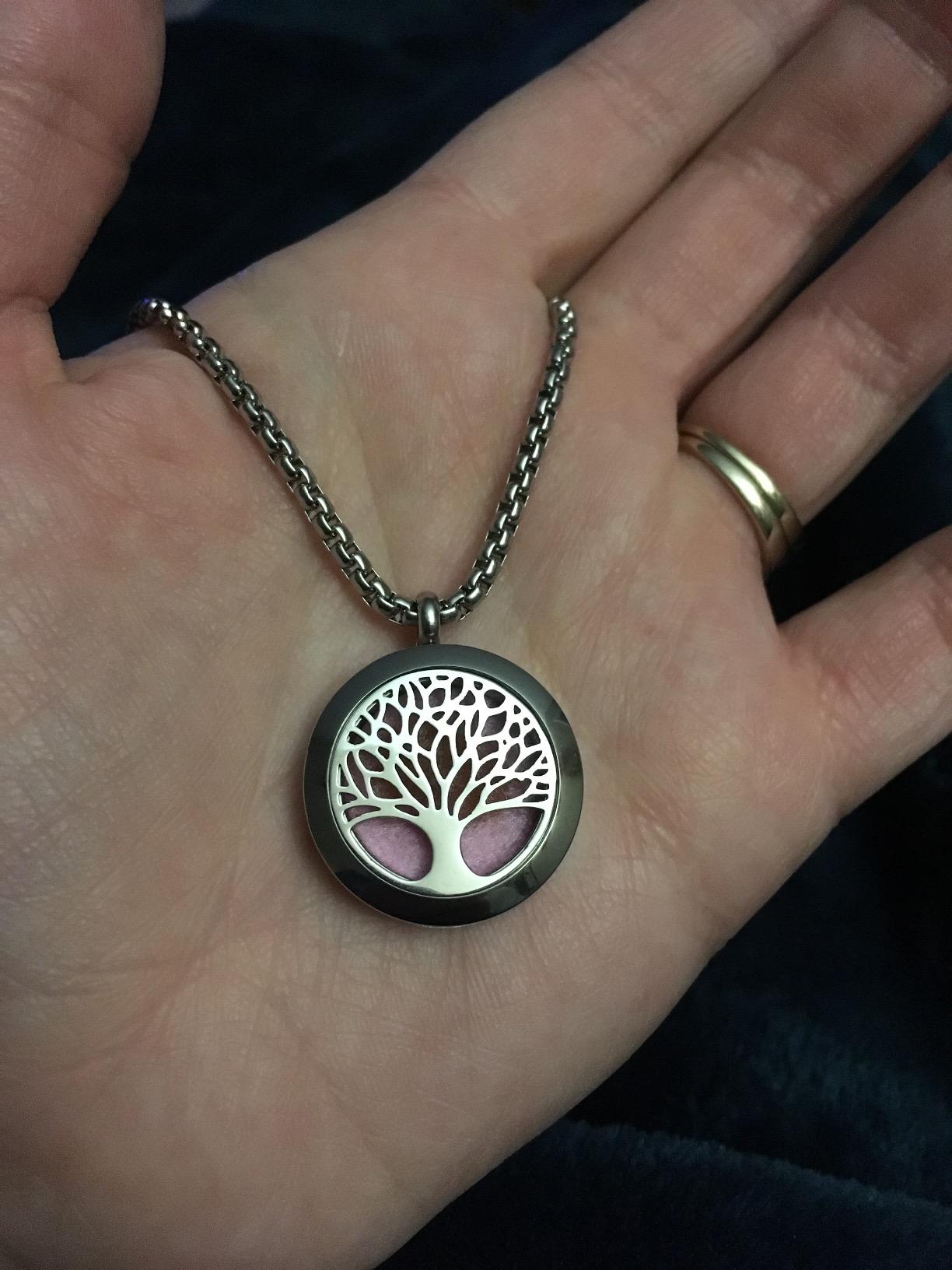 Tree of Life Diffuser Necklace Kit | Essential Oils - Aromatherapy Gift customer photo 1