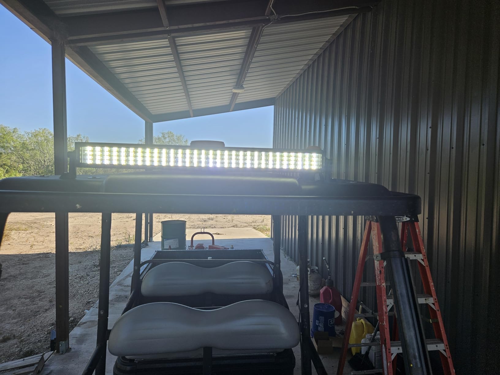 54 Inch 832W Curved LED Light Bar Quad Row Roof Driving Light | 83,200LM, Spot Flood Combo, Wiring Harness and cover Included, Off Road Driving Light Bar, Fits Truck Pickup UTV SUV Bronco customer photo 2