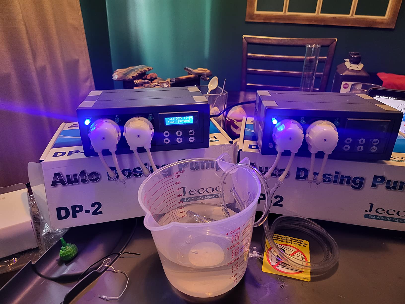 Jecod DP-2 Programmable Auto Dosing Pump, 2 Channel customer photo 2