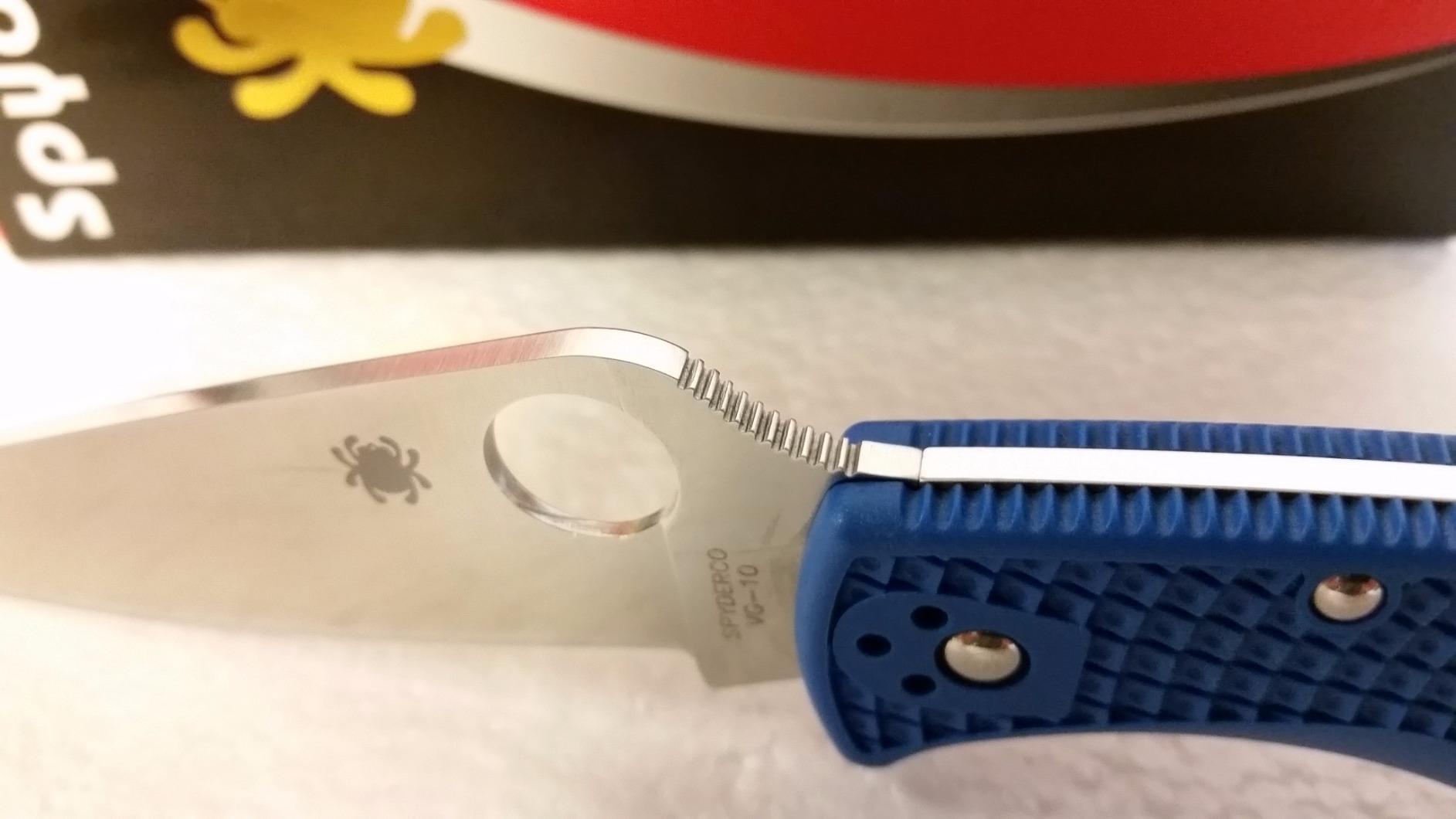 Spyderco Endura 4 Lightweight Folding Pocket Knife, PlainEdge customer photo 1