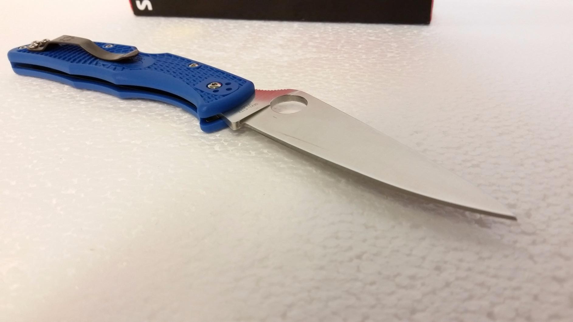 Spyderco Endura 4 Lightweight Folding Pocket Knife, PlainEdge customer photo 2