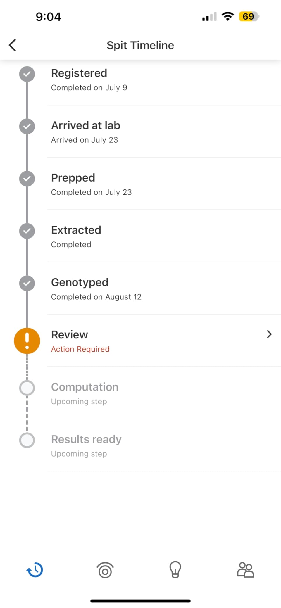 23andMe Ancestry Service - DNA Test Kit, Personalized Genetic Legacy, 4,500+ Geographic Regions, Ancestry Test, Family Tree, DNA Relative Finder, Origins, Ethnicities, Traits customer photo 1