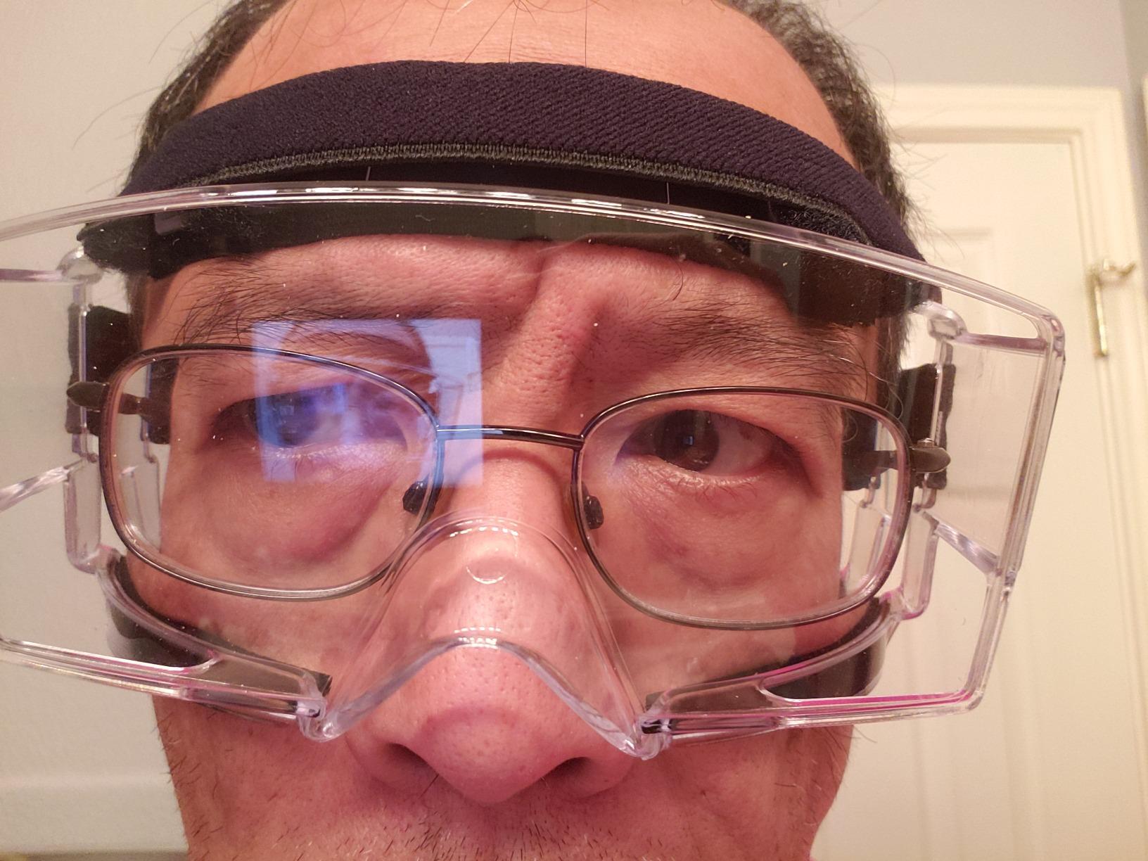 Python Overglasses Protective Racquetball Eyeguard (Eyewear) customer photo 1