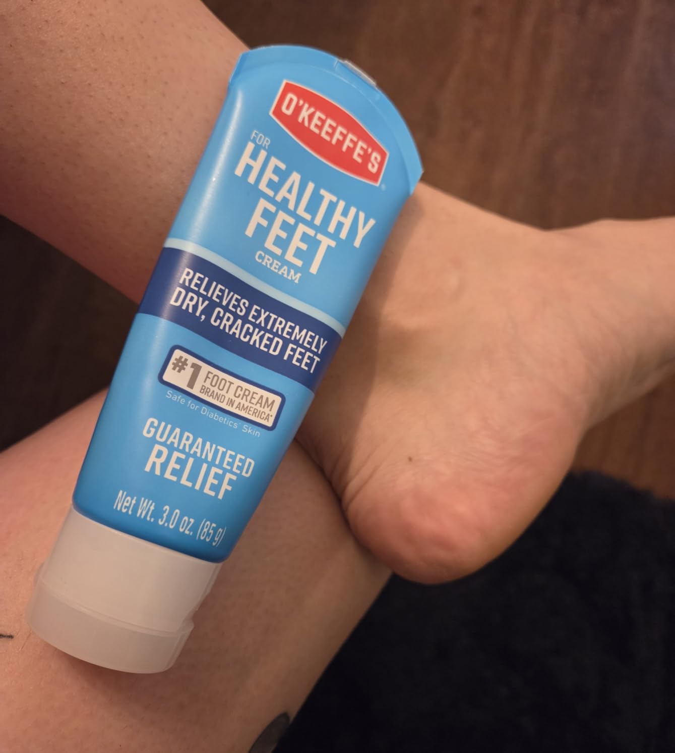 O'Keeffe's for Healthy Feet Foot Cream, 3 oz Tube, 2-Pack, Non-Greasy customer photo 2
