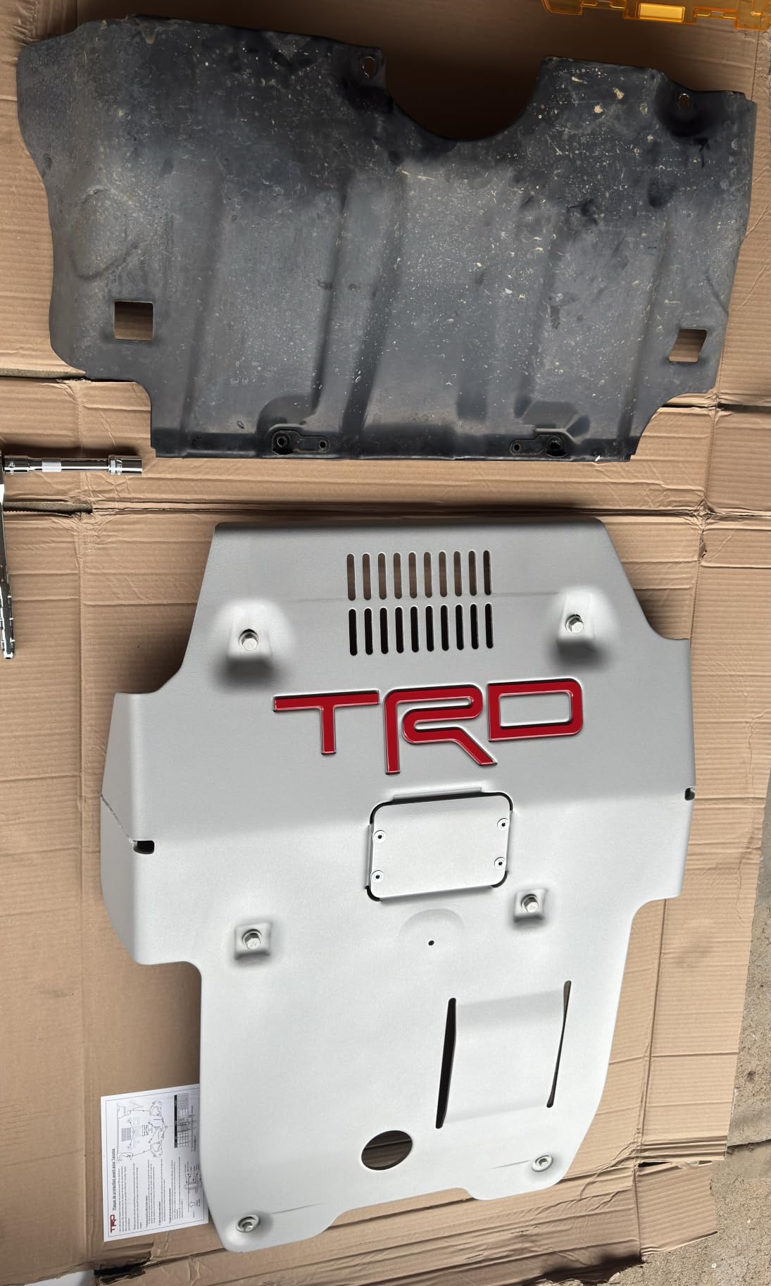 Toyota PTR60-35190 TRD Pro Front Skid Plate customer photo 1