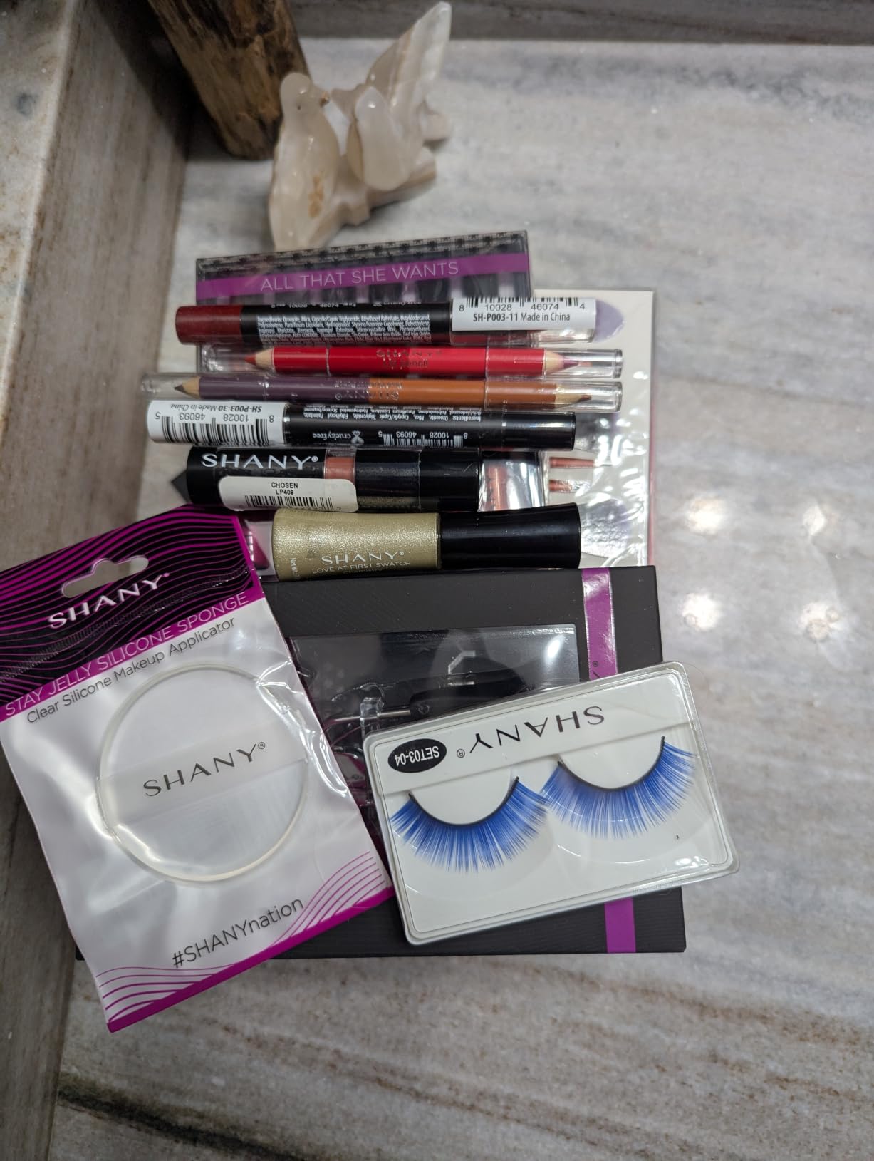 SHANY Cosmetics SHANY Gift Surprise- AMAZON EXCLUSIVE - All in One Makeup Bundle - COLORS & SELECTION VARY MULTI-COLORED, Unscented customer photo 2
