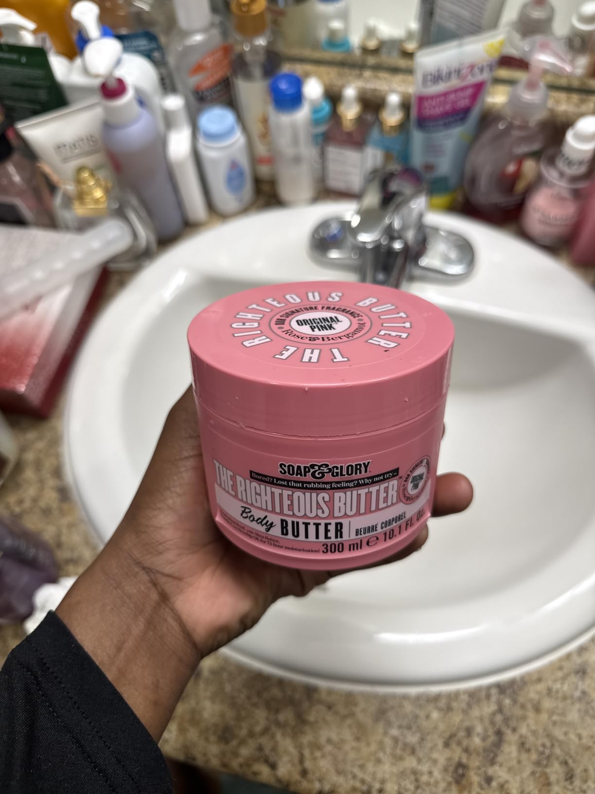 Soap & Glory The Righteous Body Butter & Dry Skin Moisturizer, 10.1 oz customer photo 1