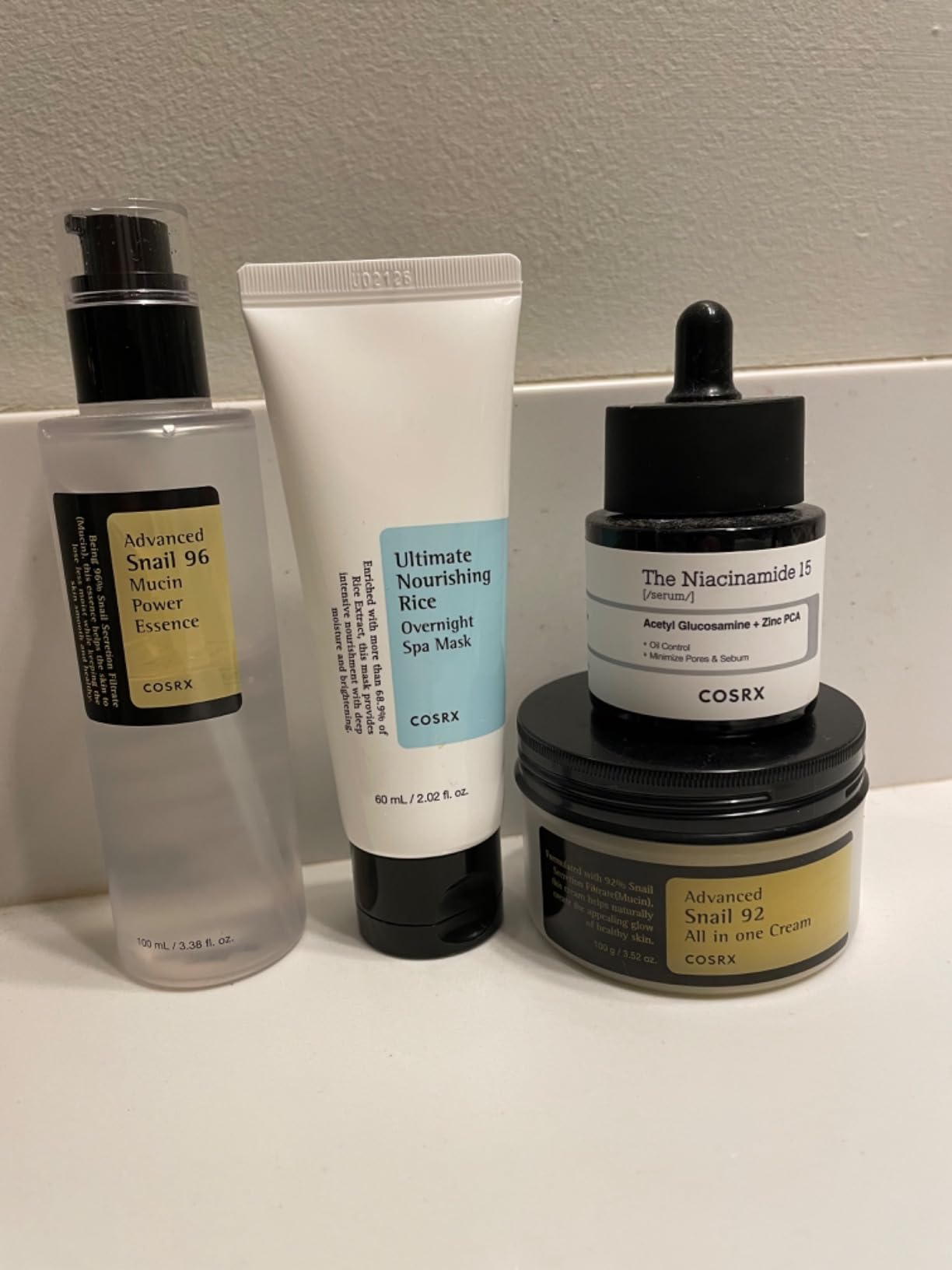 COSRX Ultimate Nourishing Rice Overnight Spa Mask, Niacinamide, 2.02fl.oz customer photo 2