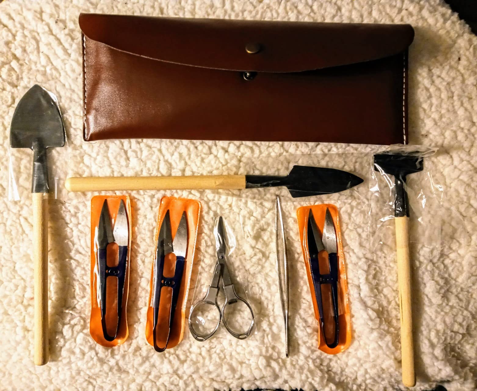 Bonsai Set 8 Pcs, Bonsai Tools Kit, Garden Tools Set customer photo 2