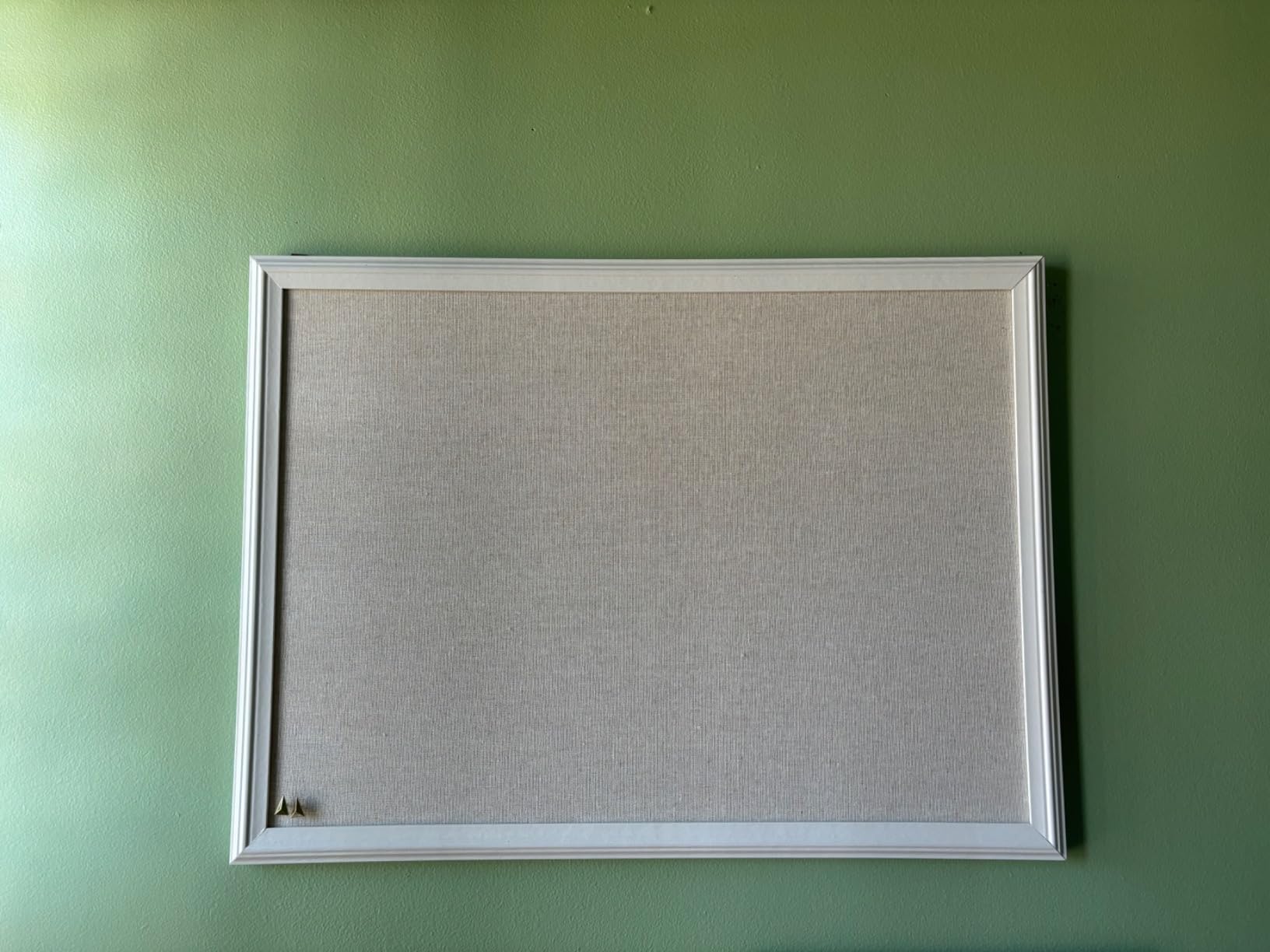 U Brands Farmhouse Linen Bulletin Board, 30