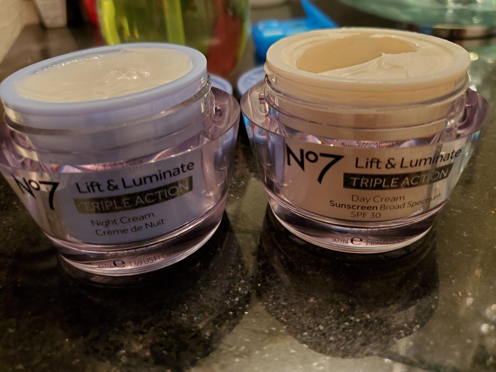 No7 Lift & Luminate Triple Action Skincare Set, 3-Piece Kit customer photo 2