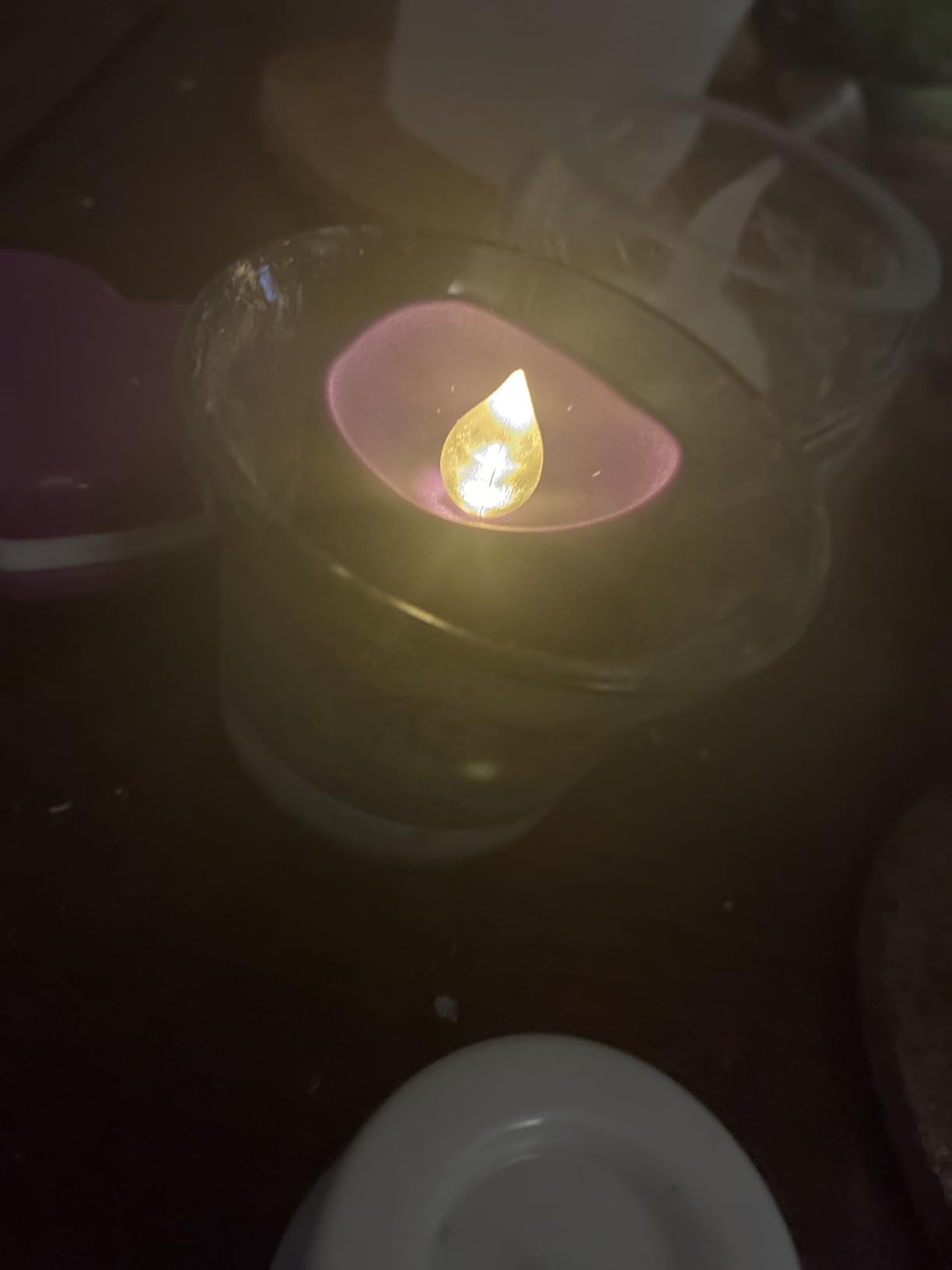 Homemory 24Pcs Flickering Flameless Candle Battery Operated, 200+Hours Fake Electric LED Tea Lights for Votive, Centerpiece Table Decorations, Wedding, Aniversary, Halloween, Christmas customer photo 1