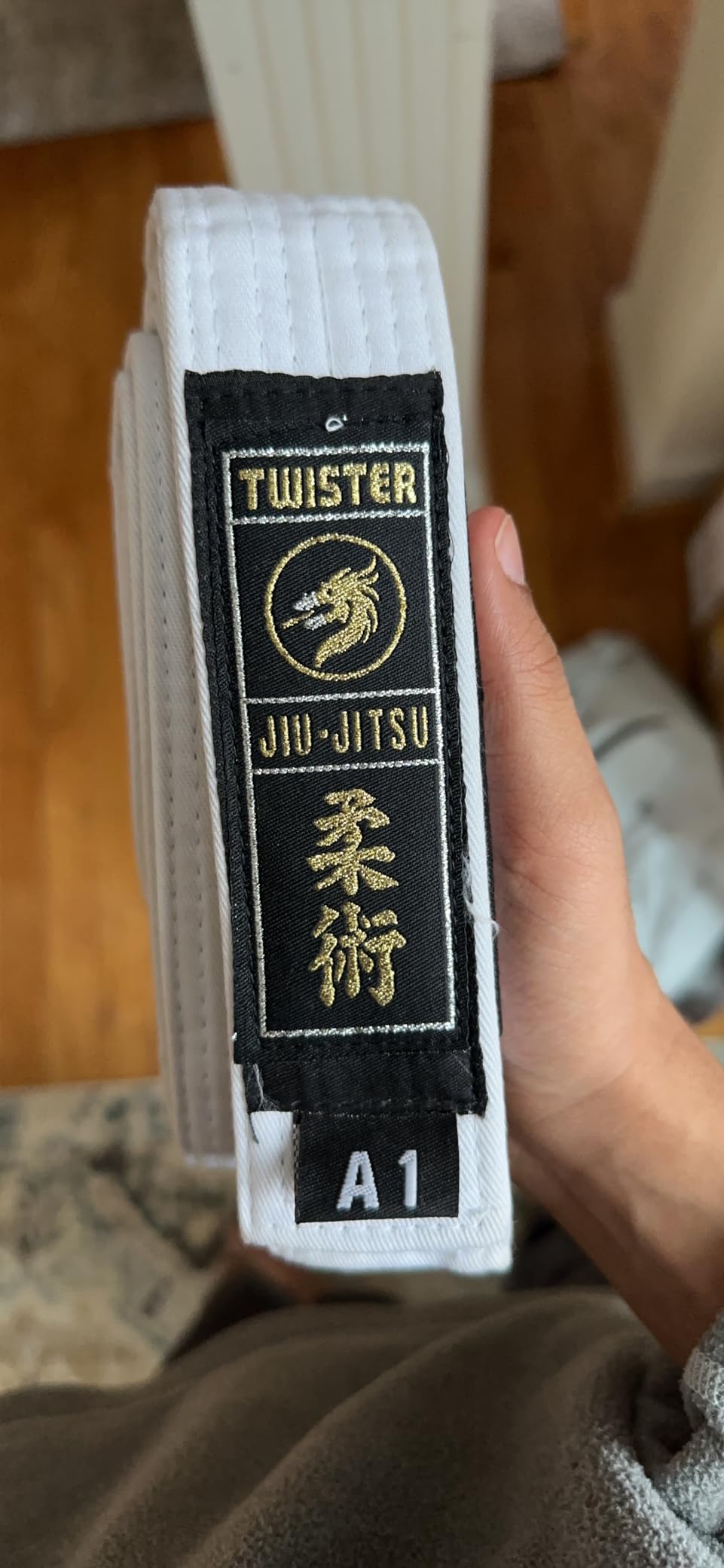 TWISTER FIGHT WEAR Jiu Jitsu BJJ Belt 1.5