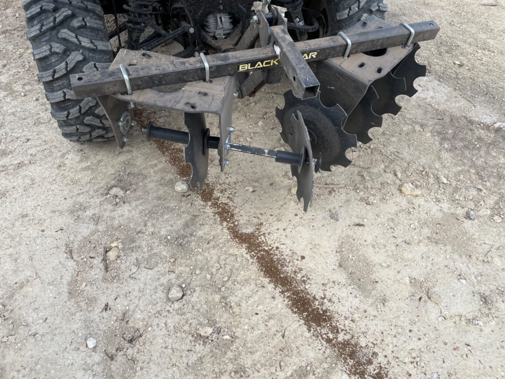 Black Boar Camco ATV/UTV Disc Harrow Implement | Specifically Designed to Thoroughly Break up Tough Ground | (66001) customer photo 1
