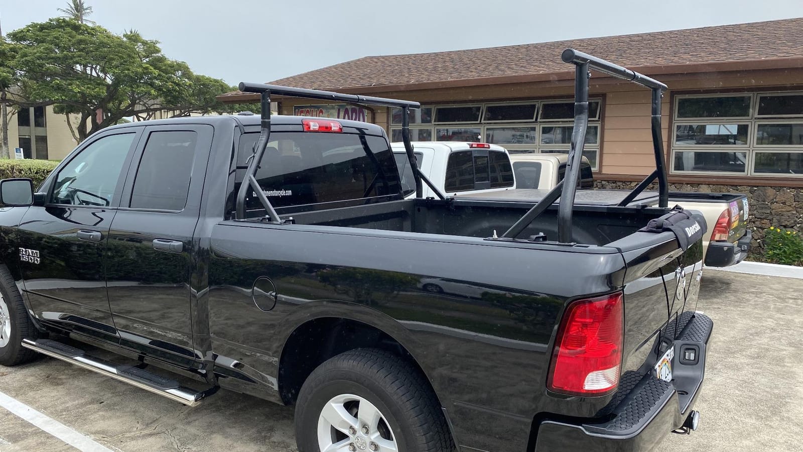 TMS 800LB Universal Pick Up Truck Ladder Rack Contractor Pick Up Rack Lumber Utility (US Patent NO. D843,922) customer photo 1