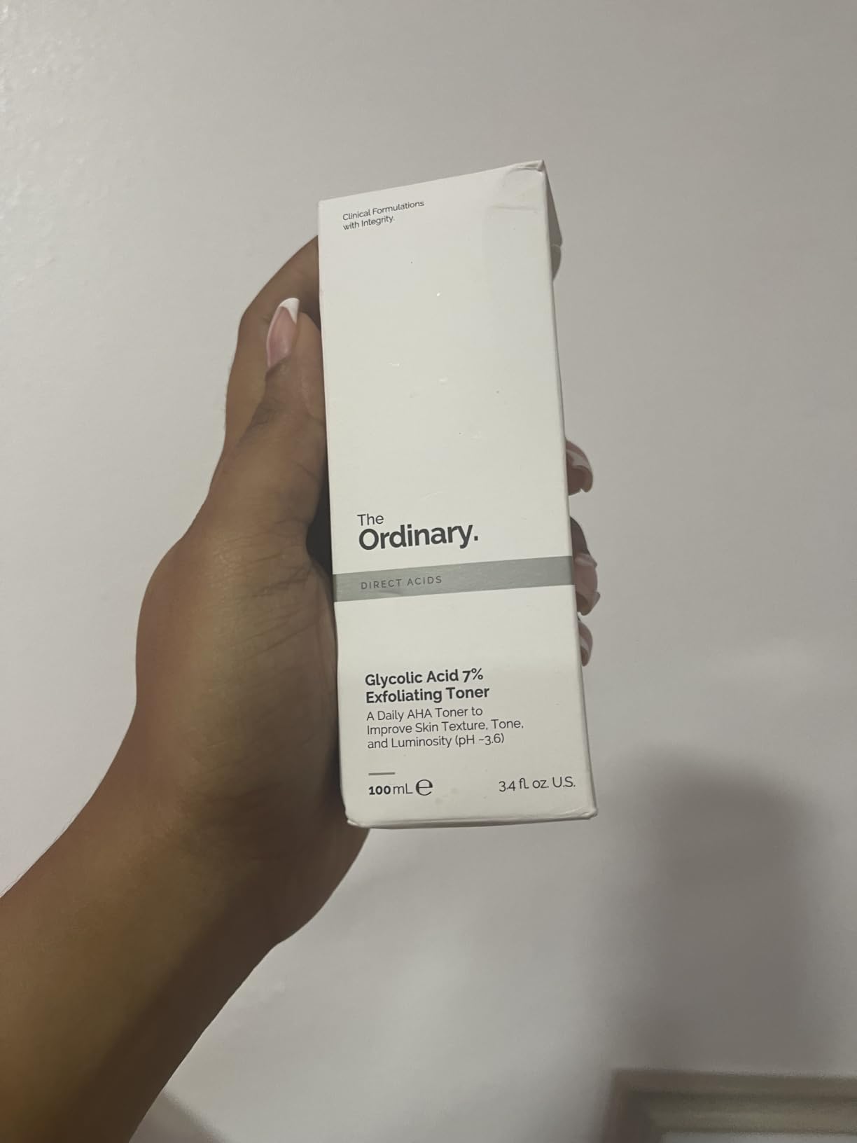 The Ordinary Glycolic Acid 7% Exfoliating Toner, Brightening and Smoothing Daily Toner for More Even-Looking Skin Tone customer photo 2