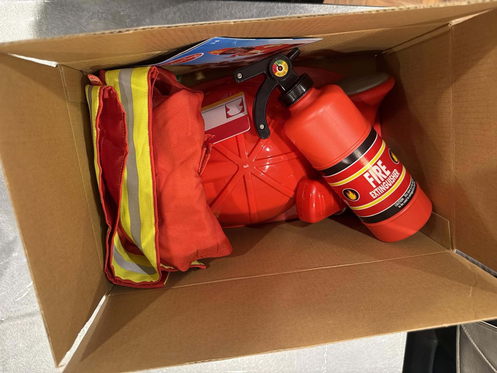 Melissa & Doug Fire Chief Role Play Costume Dress-Up Set customer photo 1