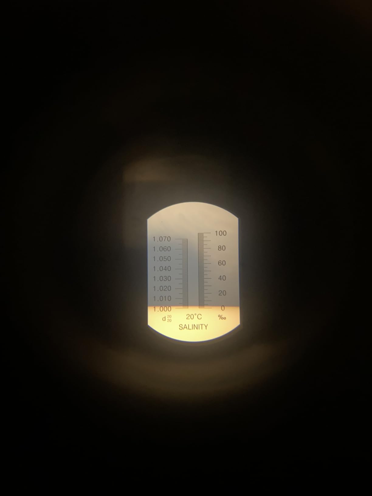 SunGrow Measure Salinity of Water with Aquarium Refractometer, Remarkable Accuracy, Easy Reading customer photo 1