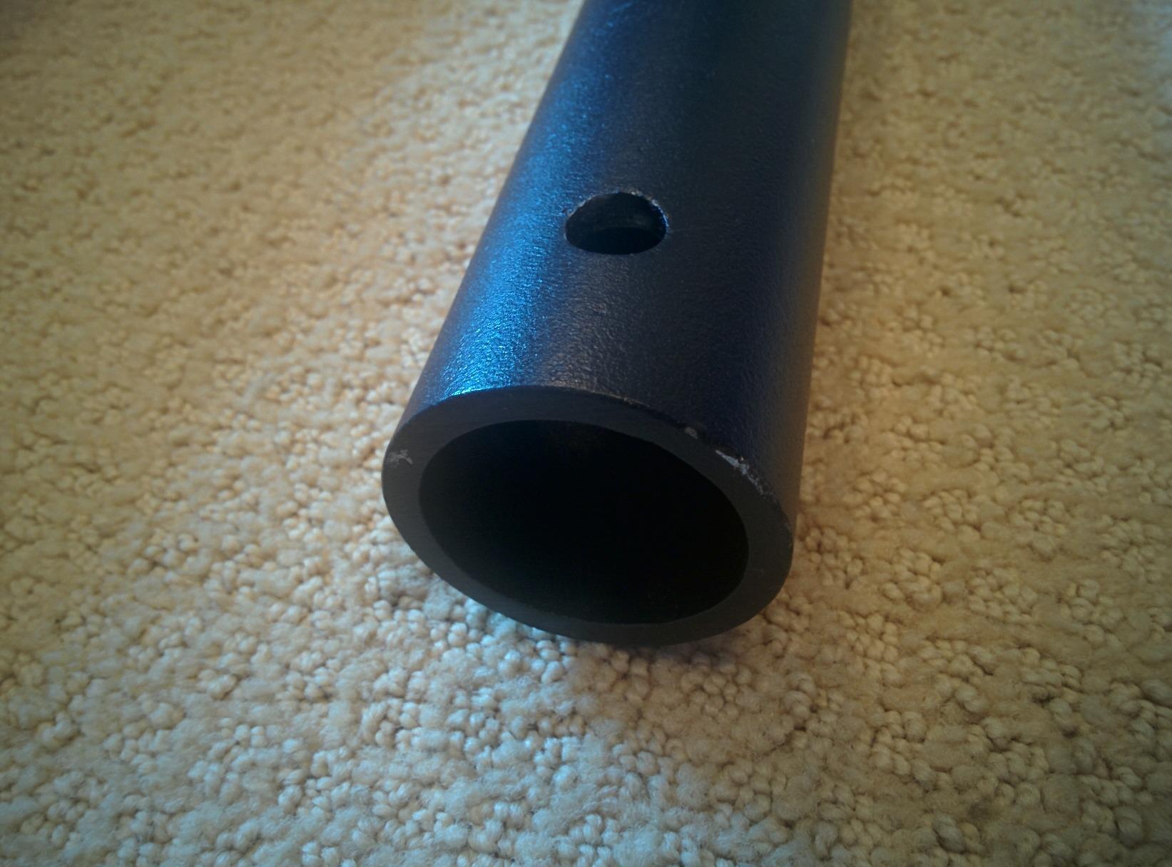 Titan Fitness Axle Barbell, Fat Grip Strength Training, Olympic Bar, Powder-Coated Steel customer photo 1