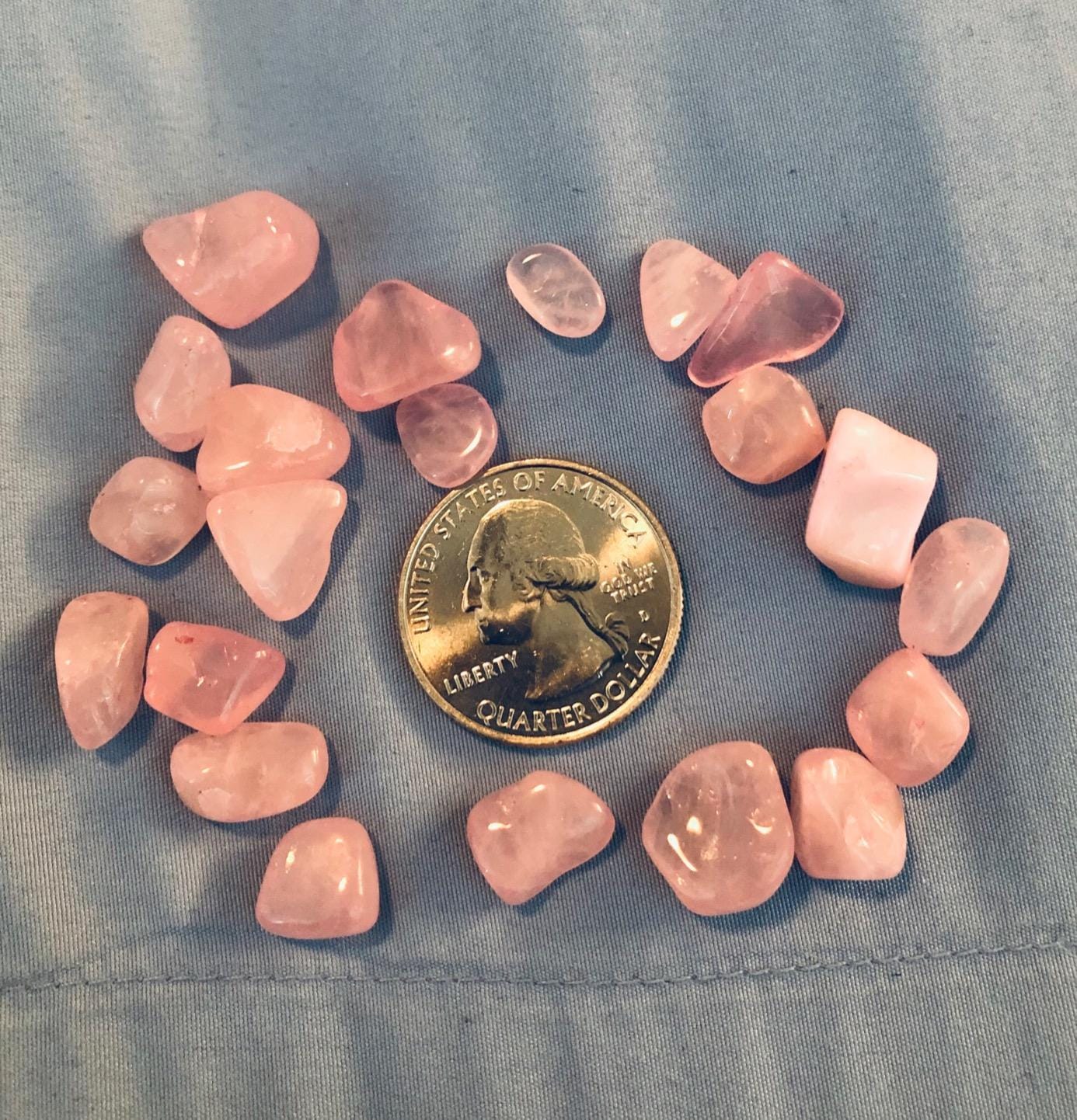 Mina Heal 8 Chakra Stones Set, Tumbled Crystals & Polished Rocks | Assorted natural crystal stones for chakra practice, meditation, massage, decor and gifting customer photo 2
