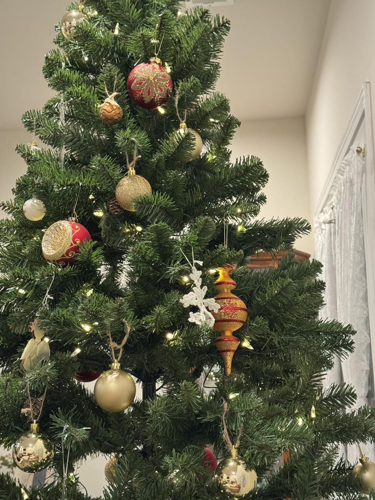 Valery Madelyn 10ct Glass Christmas Ornaments Set Large Tree Decorations customer photo 1