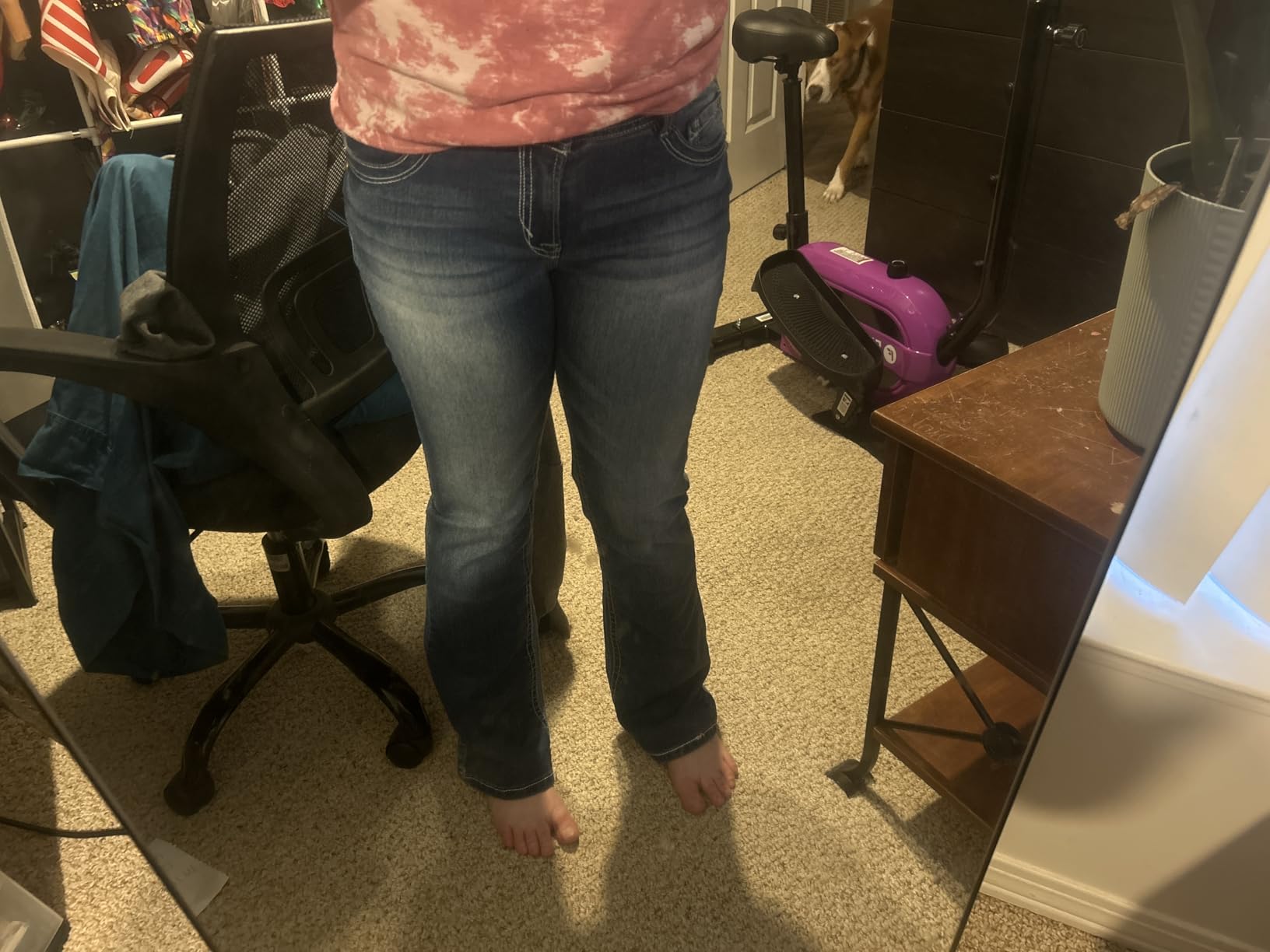 WallFlower Luscious Curvy Bootcut Jeans for Women, Sizes 0-24 customer photo 1