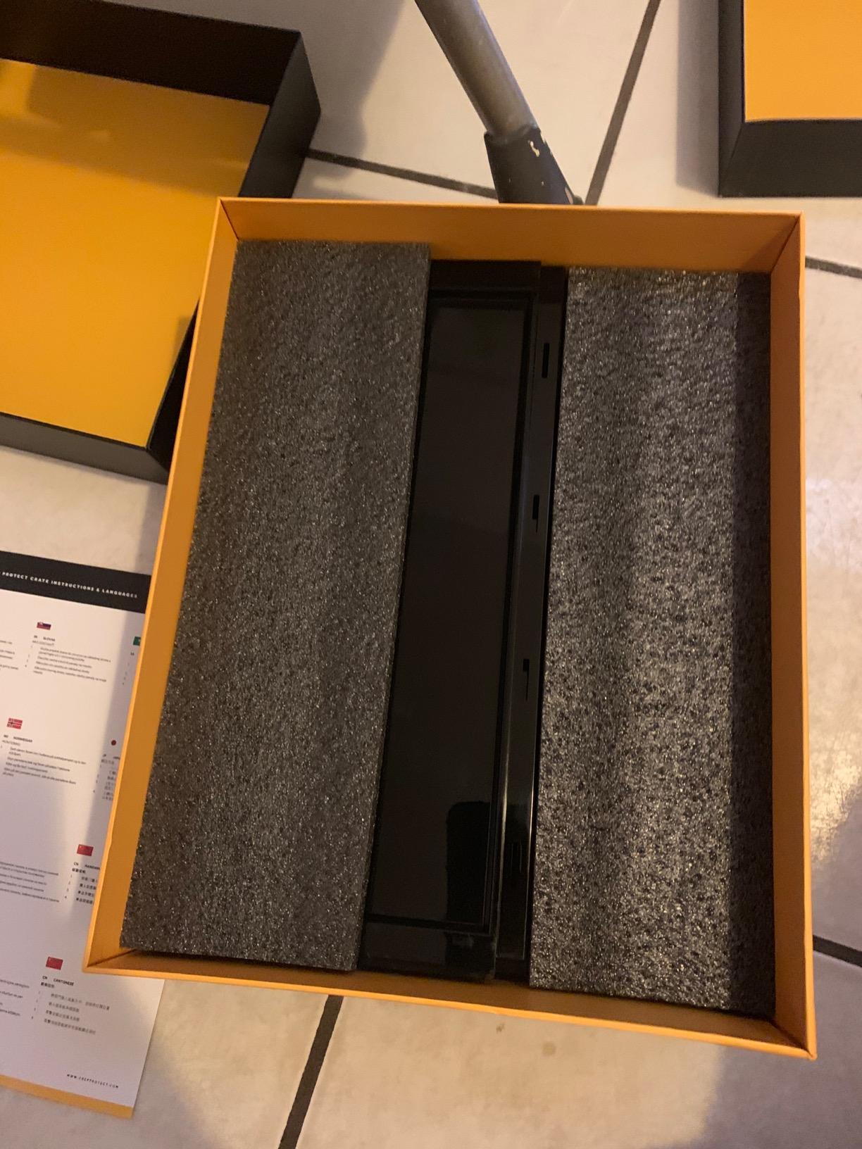 Crep Protect Crate, Shoe/Sneaker/Trainer Stackable Storage Drop Front Box with Clear Door customer photo 1