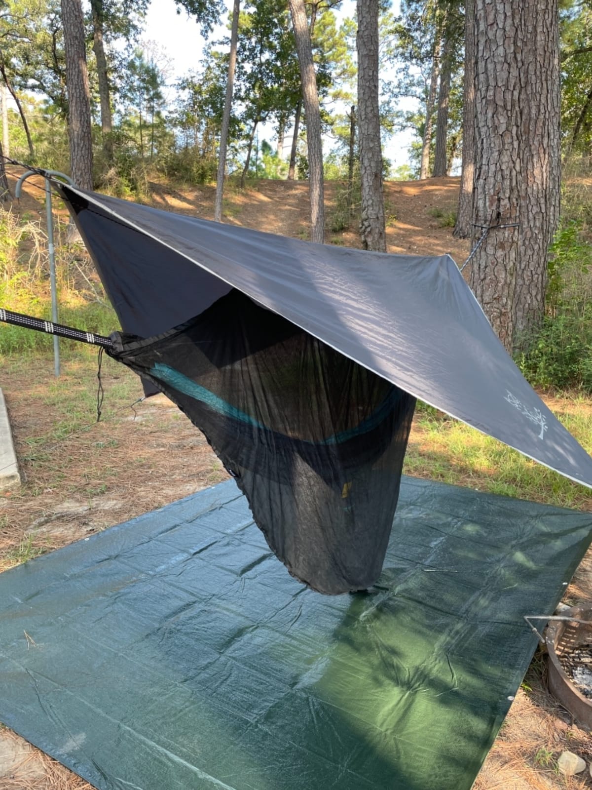 Wise Owl Outfitters Hammock Rain Fly – Waterproof Camping Tarp Cover with Tent Stakes & Carry Bag, Ultralight Shelter for Backpacking & Outdoor Shade customer photo 1