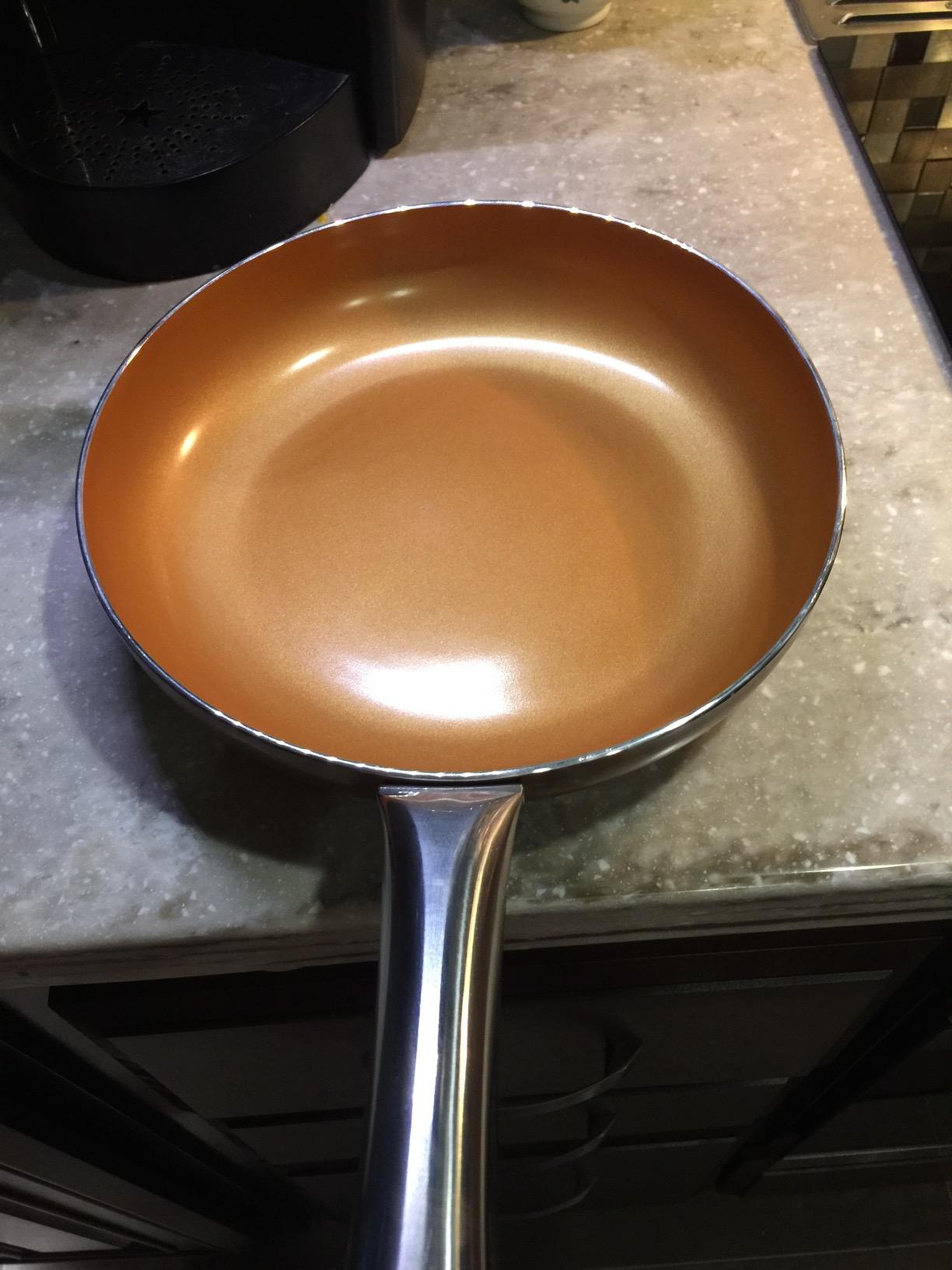 Copper Pan 10-Piece Set Luxury Induction Cookware Set Non-stick customer photo 2
