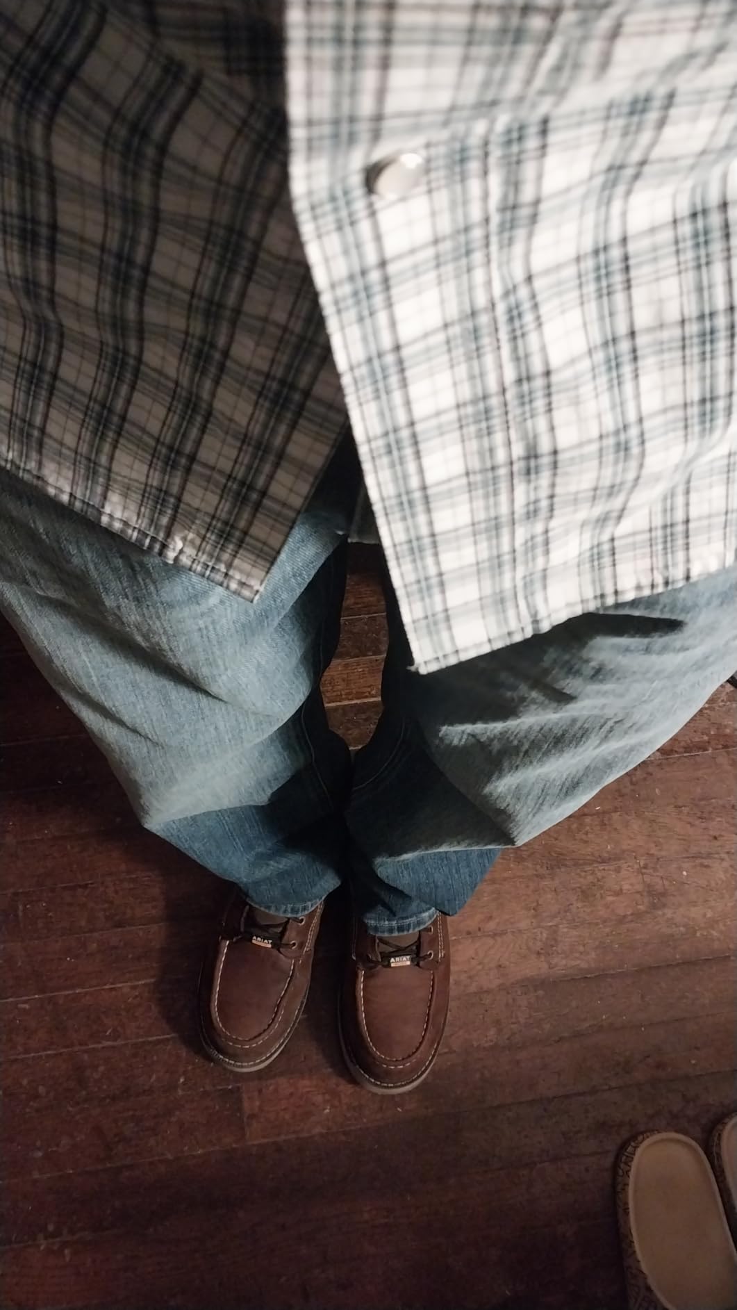 ARIAT M2 Relaxed Boot Cut Jeans – Men’s Relaxed Fit Denim customer photo 2