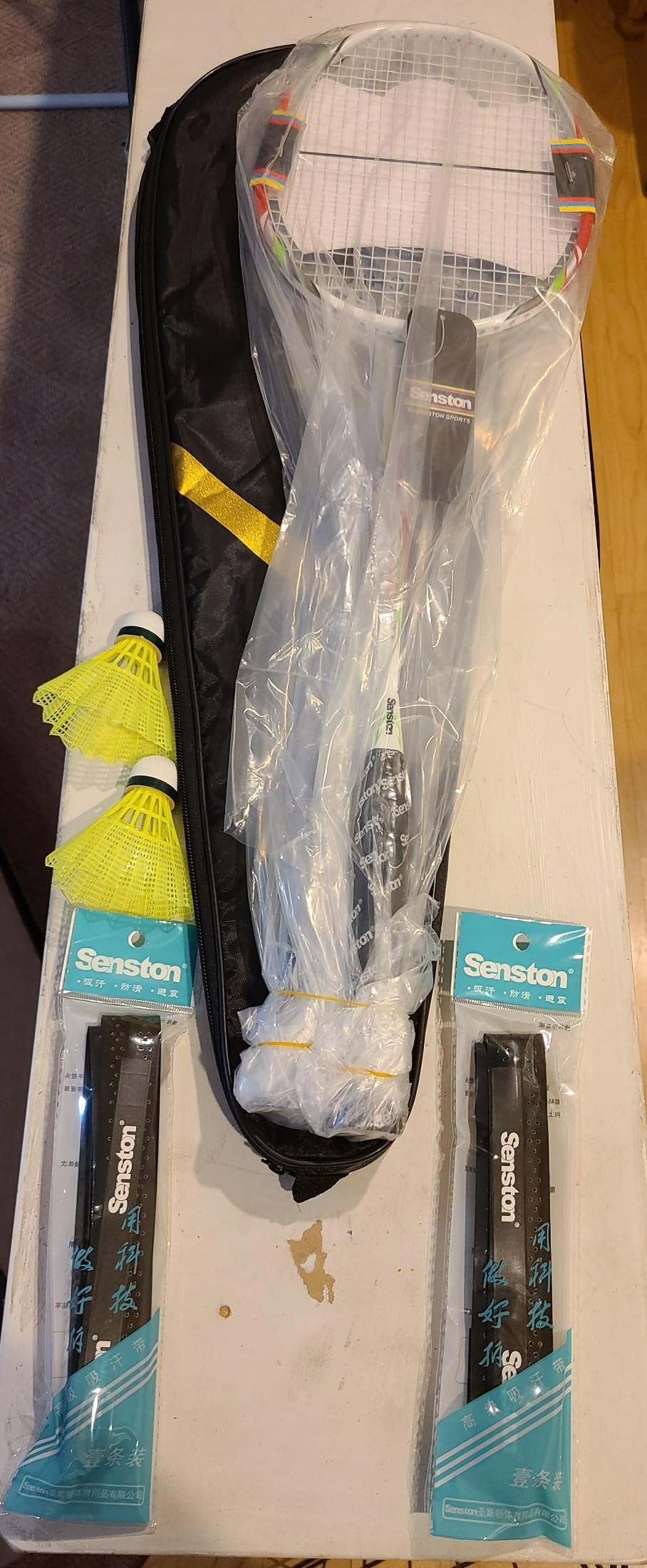 Senston Carbon Composite Badminton Set of 2, Lightweight, with Bag customer photo 1