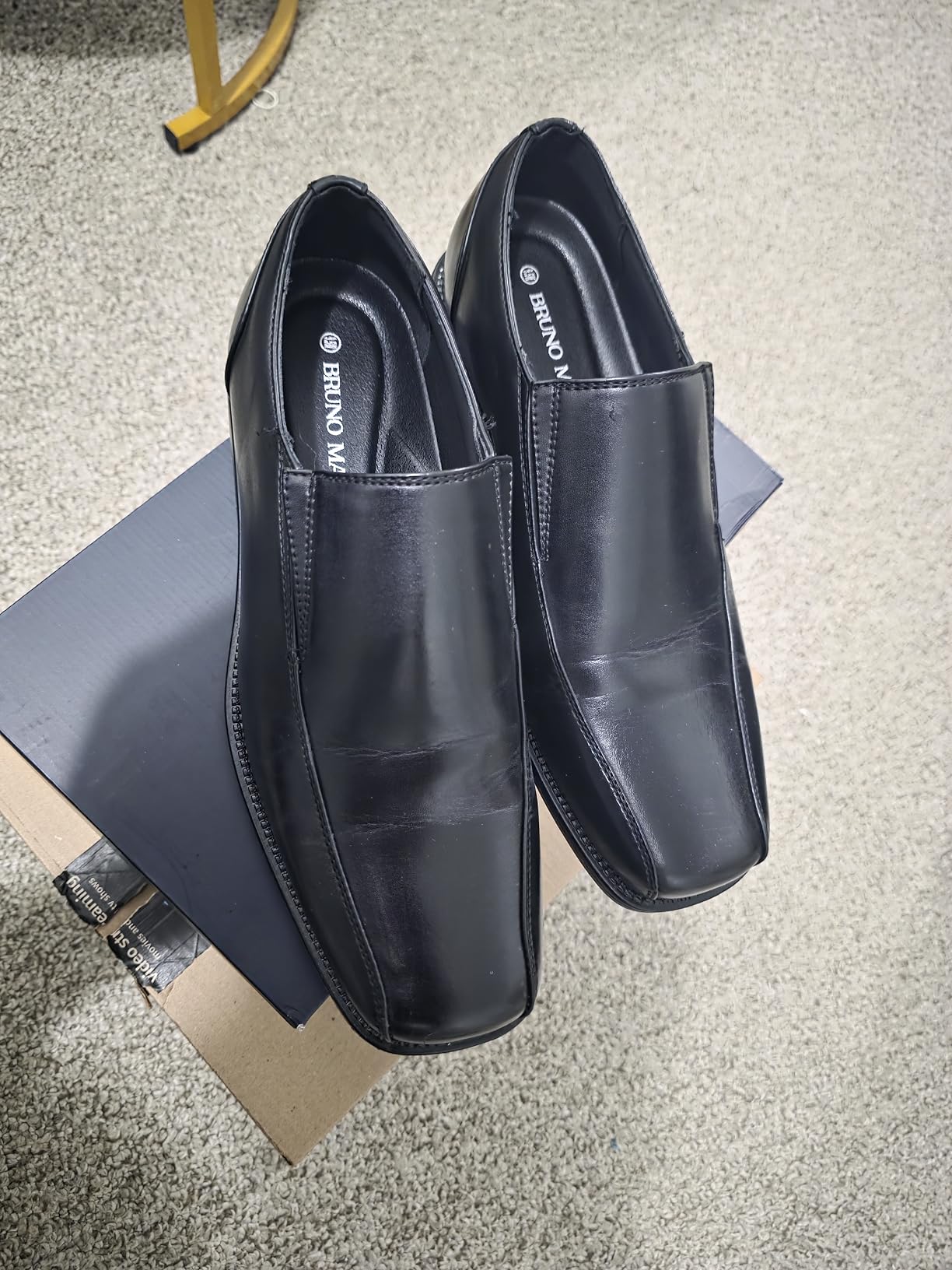 Bruno Marc Men's Slip on Dress Loafers Shoes customer photo 2