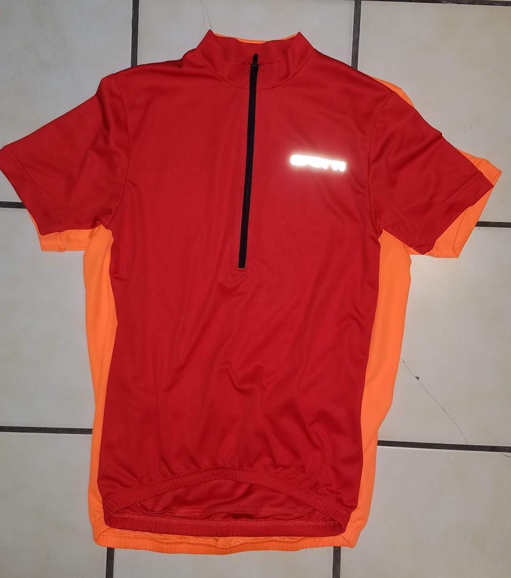 Spotti Men's Cycling Jersey Short Sleeve Half-Zip Bike Shirt, 4 Pockets customer photo 2