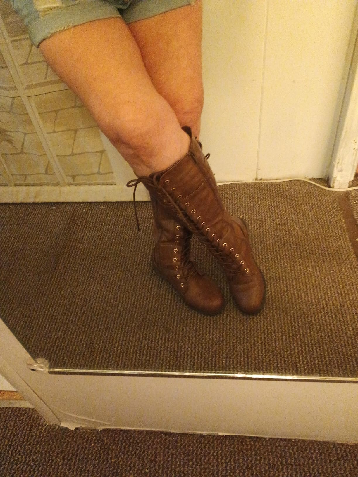 Mango 27 Womens Knee High Buckle Riding Boots customer photo 1