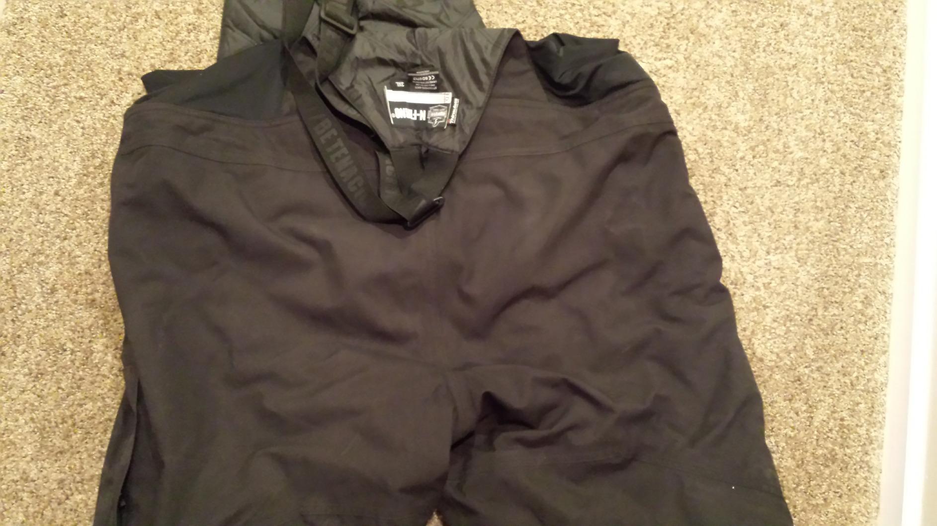 Ergodyne N-Ferno 6471 Heavy Duty Insulated Bib Overalls, Winter Workwear, 3M Thinsulate, Removable Knee/Shin Pads,Black, XX-Large customer photo 2