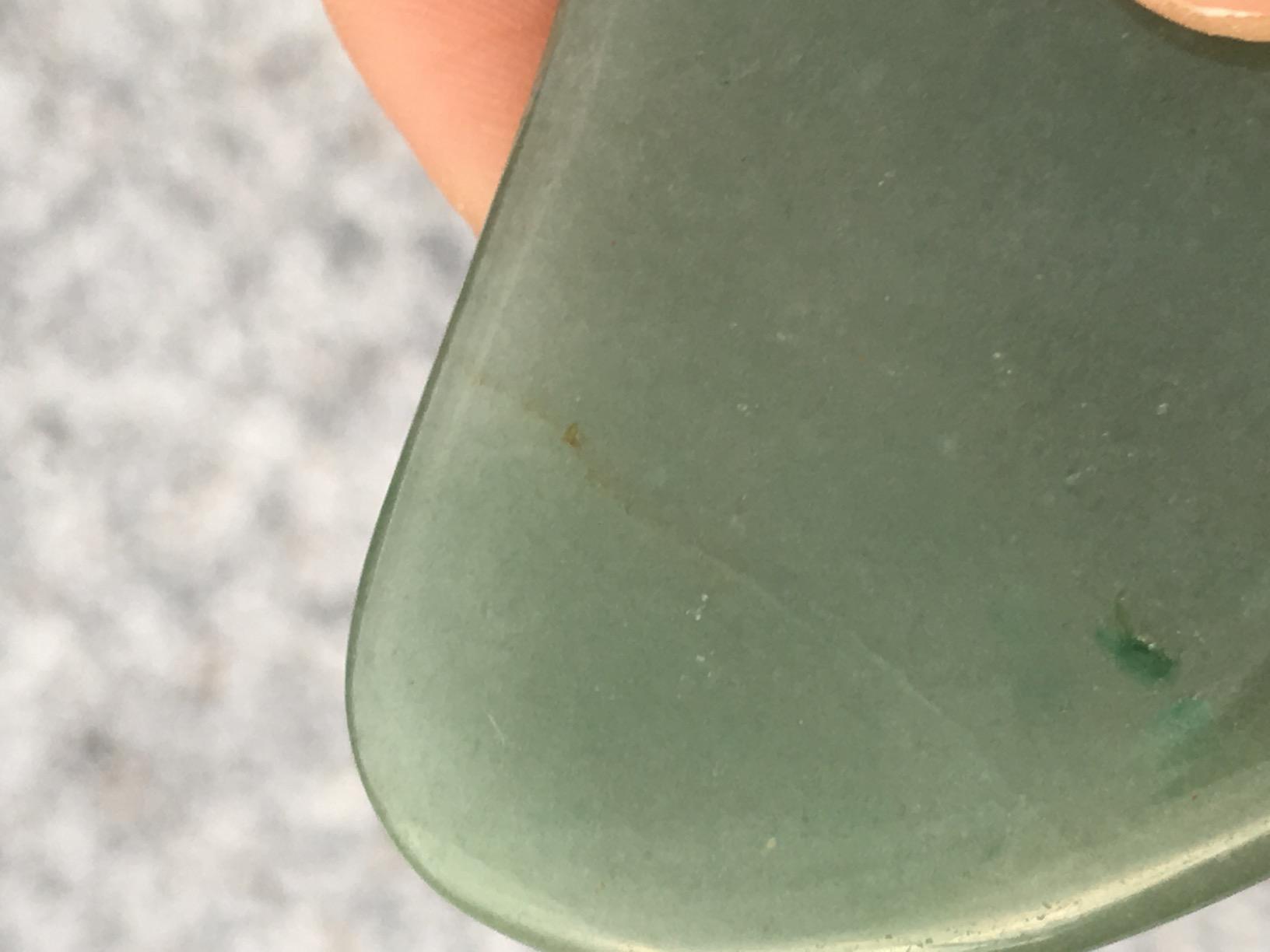 rosenice Gua Sha Facial Tools Guasha Tool Gua Sha Jade Stone Manual Massage Sticks for Jawline Sculpting and Puffiness Reducing for Face Body Tensions Reduce Festive Gifts customer photo 1