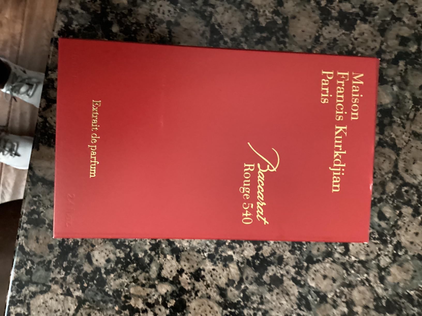 Maison Francis Kurkdjian Baccarat Rouge 540 Pure Perfume, 2.4 fl oz / 70 mL customer photo 2