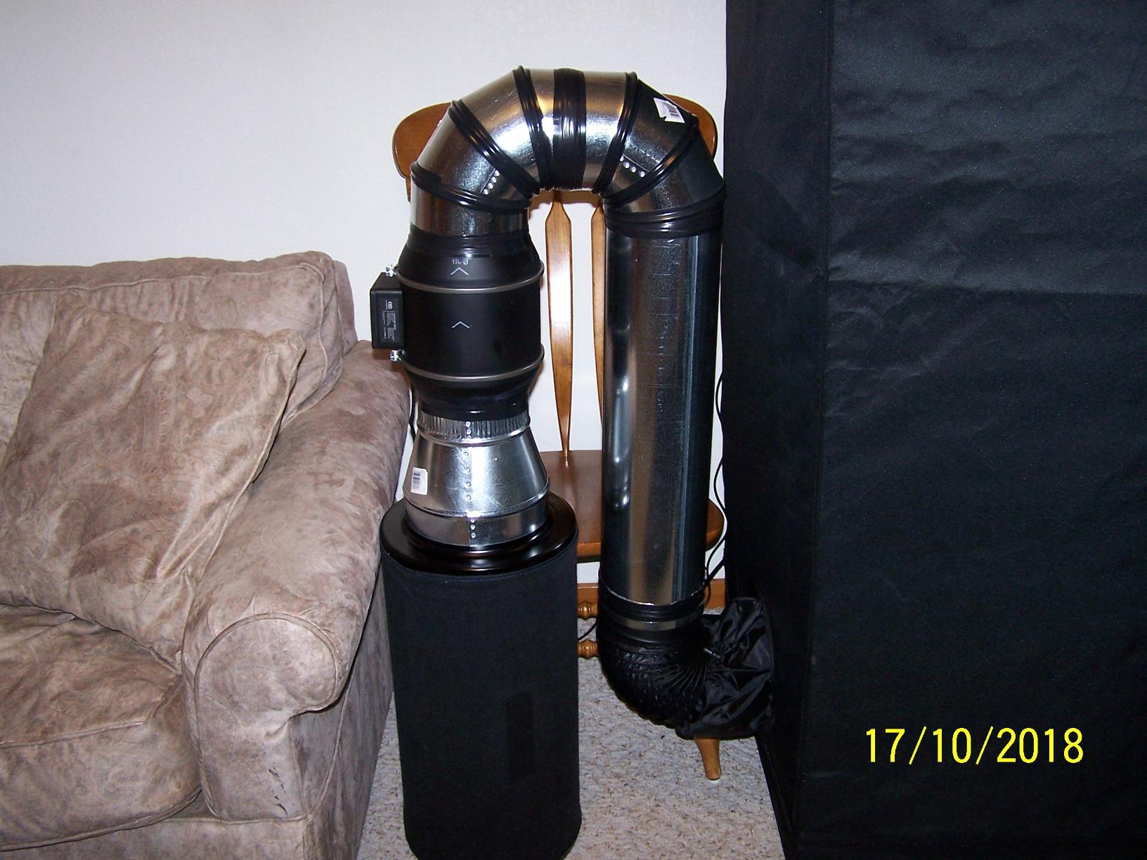 AC Infinity CLOUDLINE PRO T6, Quiet 6” Inline Duct Fan customer photo 1