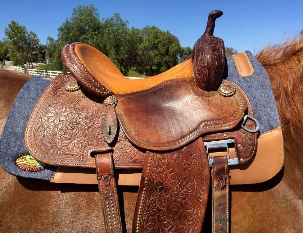 OrthoRide Correction Saddle Pad Western Saddle Pads - Made in USA customer photo 2