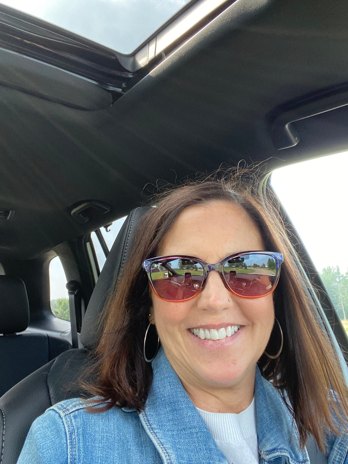 Maui Jim Polarized Women's Honi Cat Eye Sunglasses customer photo 1