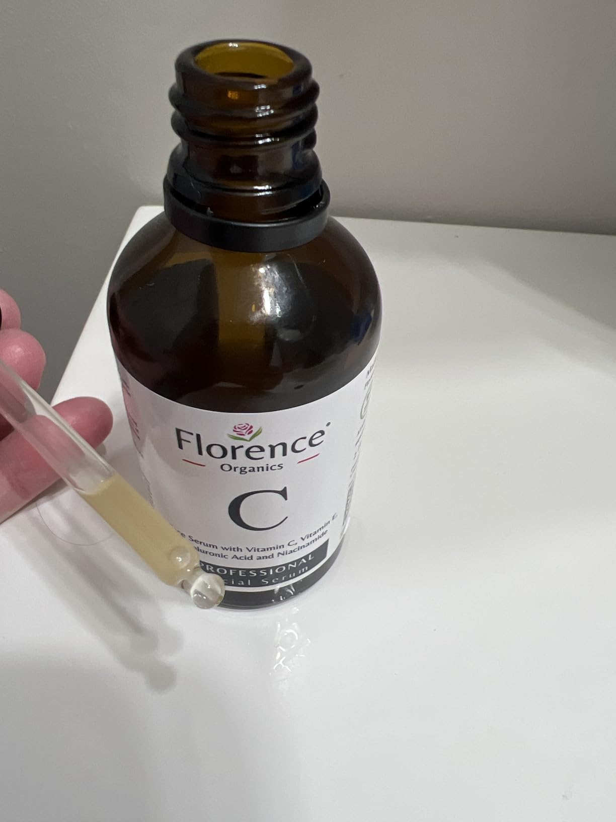 Vitamin C Serum For Face – Anti Aging Face Serum with Vitamin C, Hyaluronic Acid, Vitamin E. Brightening Formula. Improve Appearance of Dark Spots, Tone, Fine Lines & Wrinkles, Glowing Skin 2 Fl Oz customer photo 2