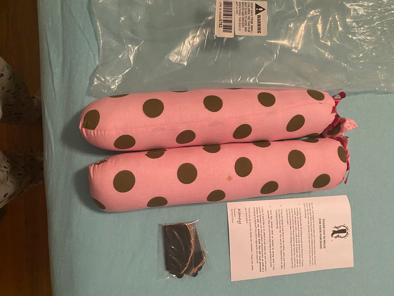 Boot Shaper Stands for Closet Organization - Keeps Them Shaped Properly - Many Patterns to Choose from - 1 Pair (Black) customer photo 2