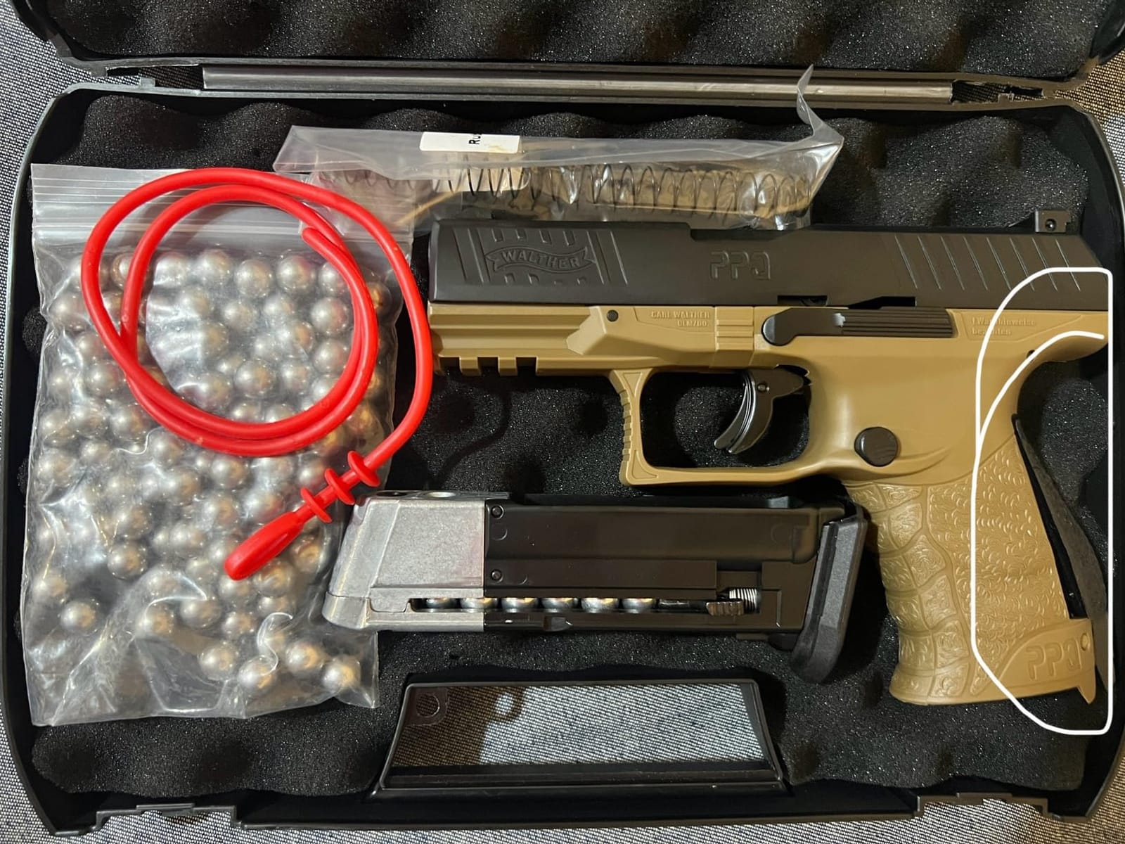Umarex T4E Walther PPQ .43 Caliber Training Pistol Paintball Gun Marker customer photo 2