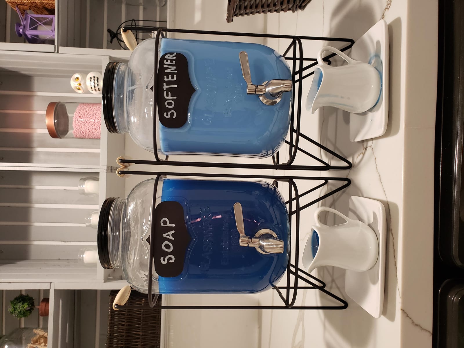 HIC Kitchen Creamer Pitcher With Handle, Fine Porcelain, 8-Ounce Capacity, For Coffee, Tea, Dressings, Sauces, Set of 2 customer photo 1