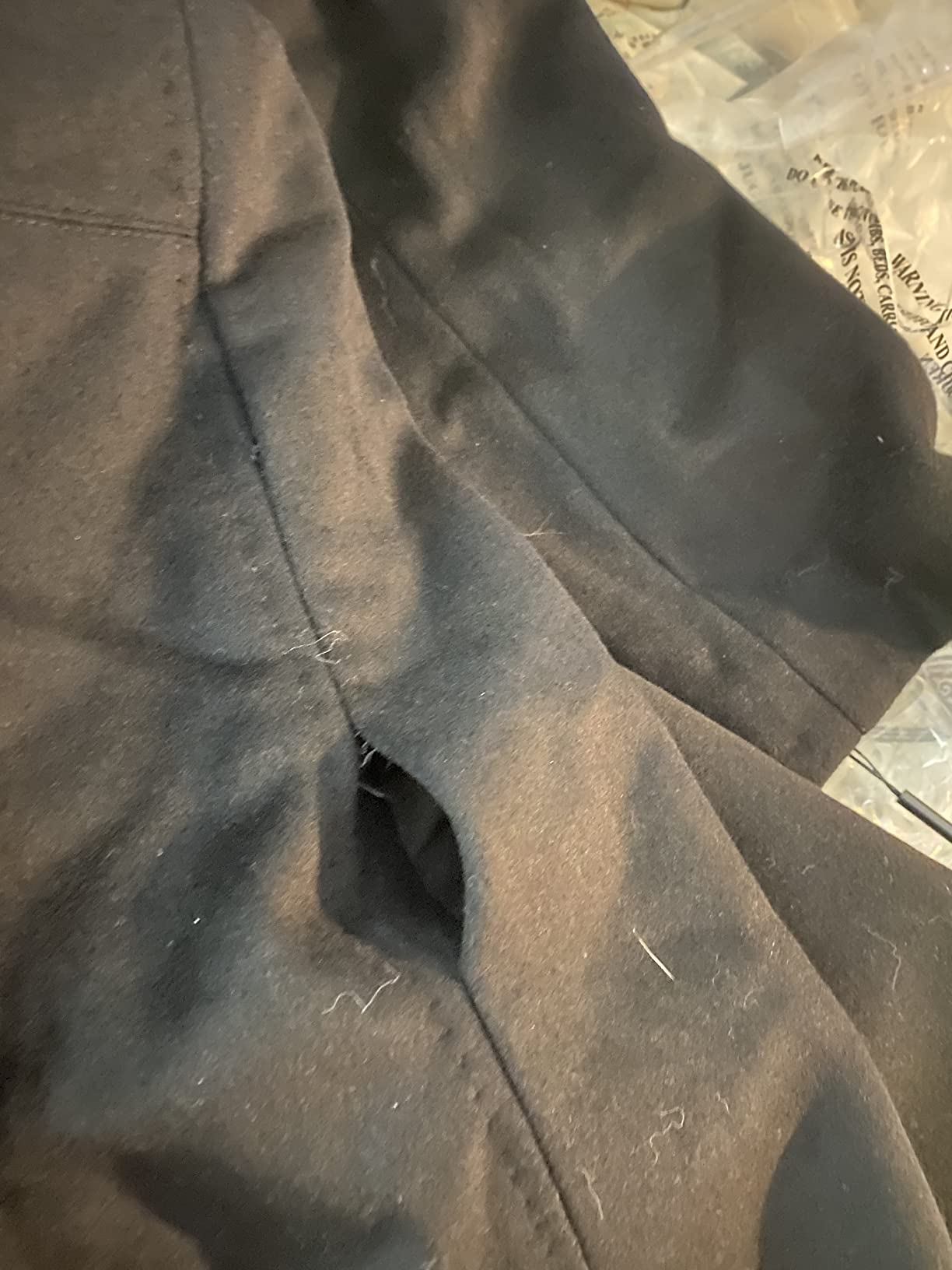 Calvin Klein womens Classic Wool Blend Coat customer photo 1