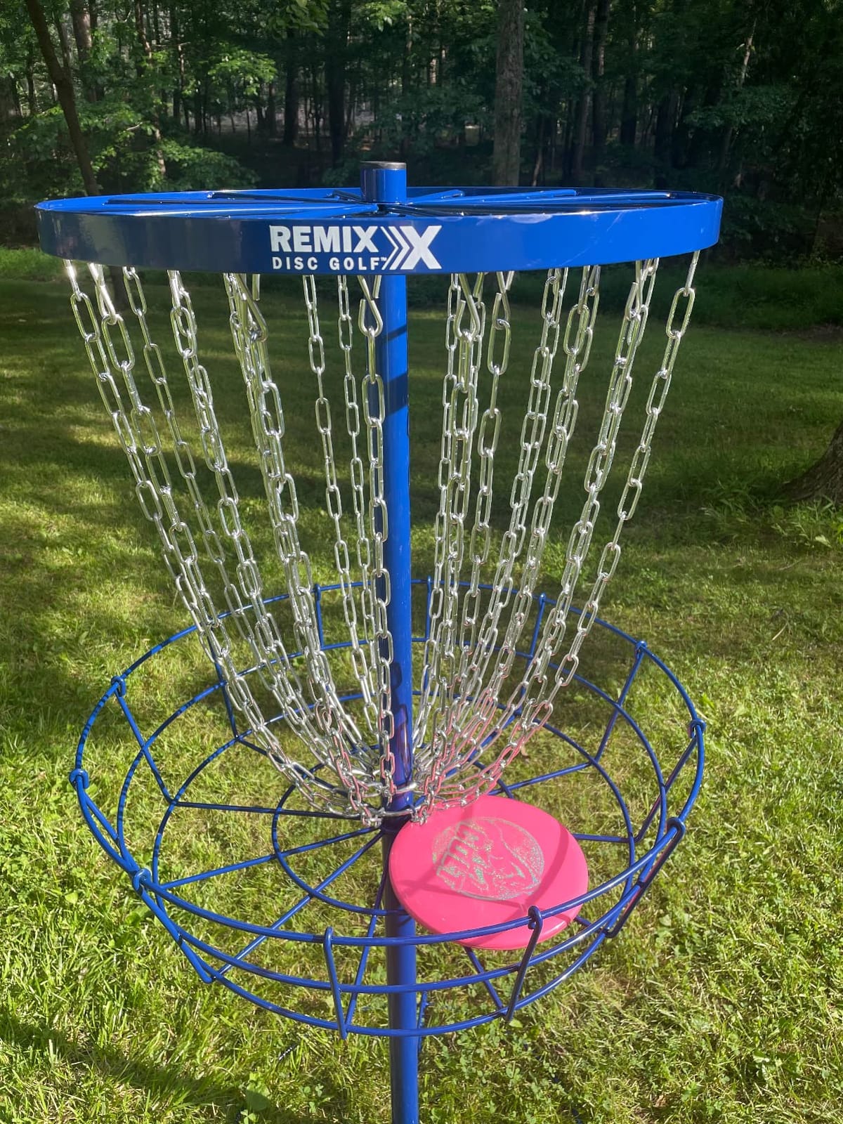 Remix Deluxe Practice Basket for Disc Golf - Choose Your Color and Style customer photo 2