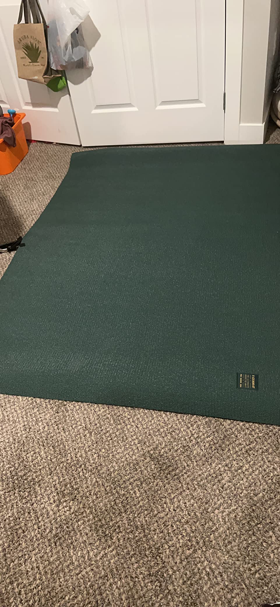 GXMMAT Large Yoga Mat 6'x4'/6'x6'(7mm) & 7'x5'(9mm) customer photo 1
