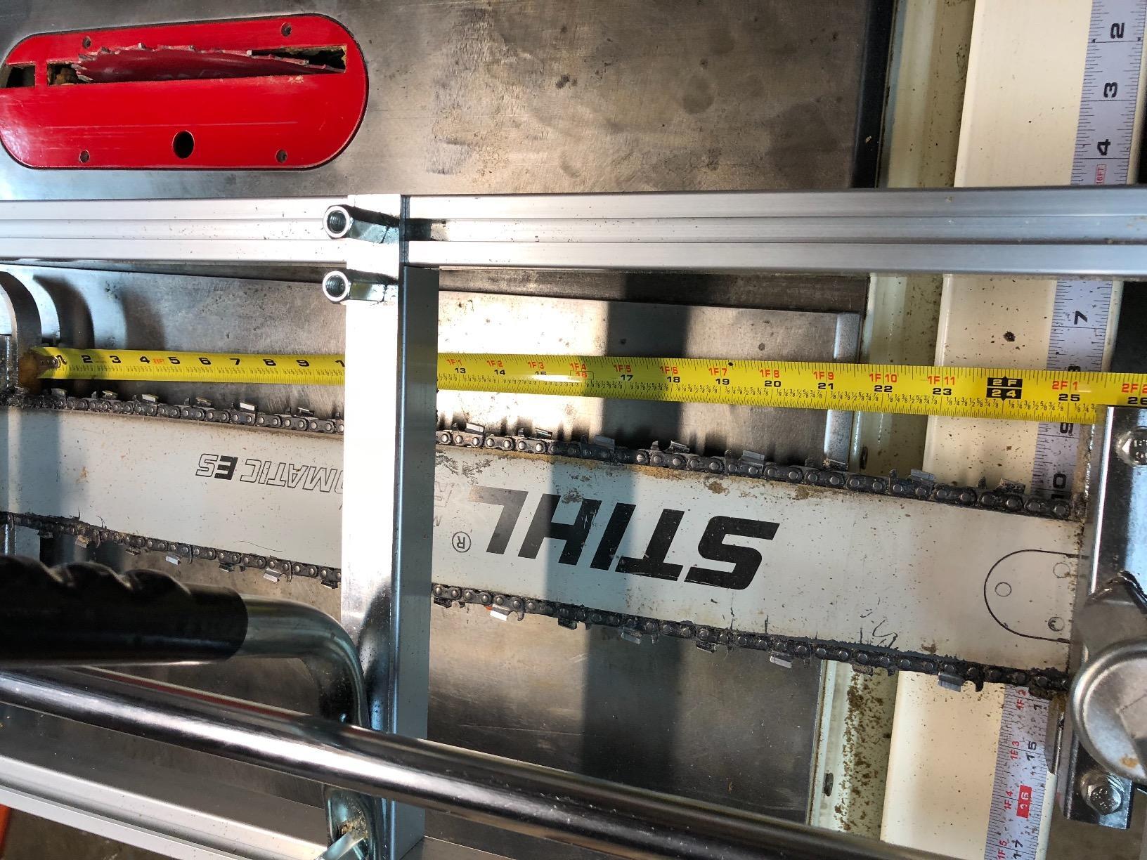 Portable Chainsaw mill 48 Inches Planking Milling Bar Size 14 Inches to 48 Inches customer photo 1